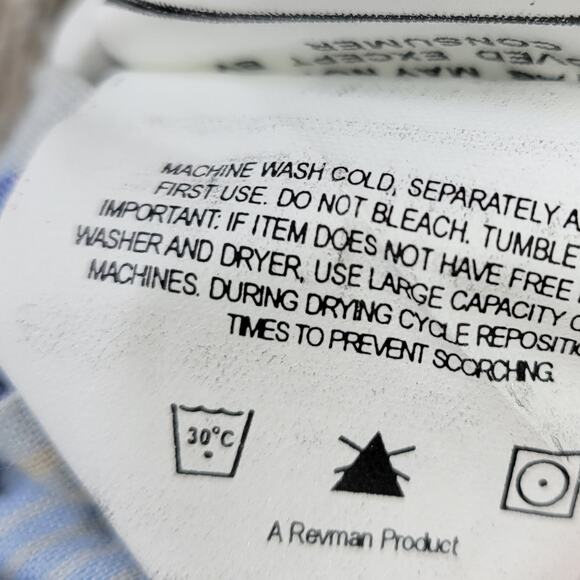 VTG Laura Ashley Emilie Pillow 16" Square Blue Cream Plaid Ruffle Trim Cotton - Picture 7 of 16